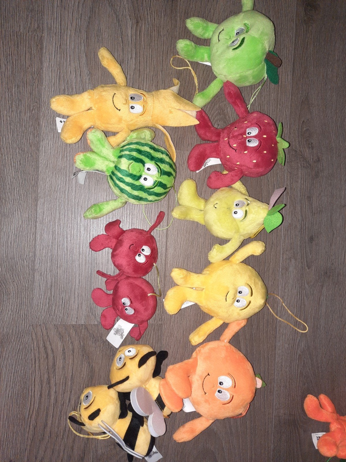 lidl fruit knuffels, Lidl, Overige karakters, Overige typen, Ophalen of Verzenden