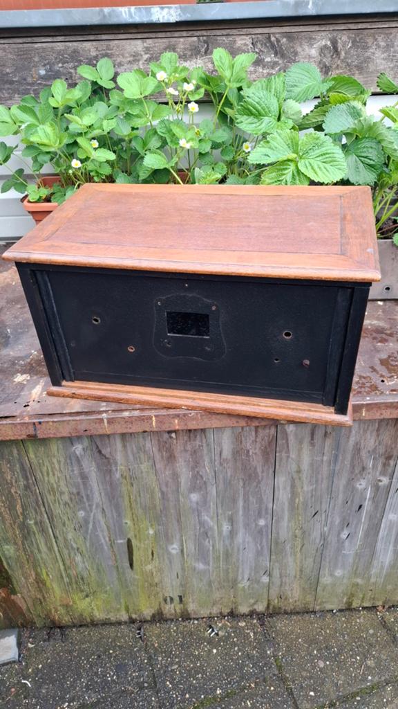 Radio kast van antieke radio, Ophalen of Verzenden