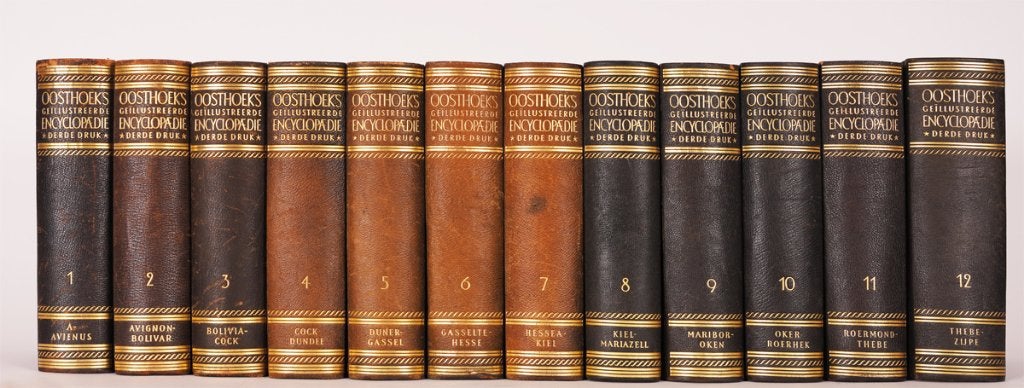 Oosthoek Geïllustreerde Encyclopaedie, Gelezen, Complete serie, Diverse auteurs, Ophalen of Verzenden