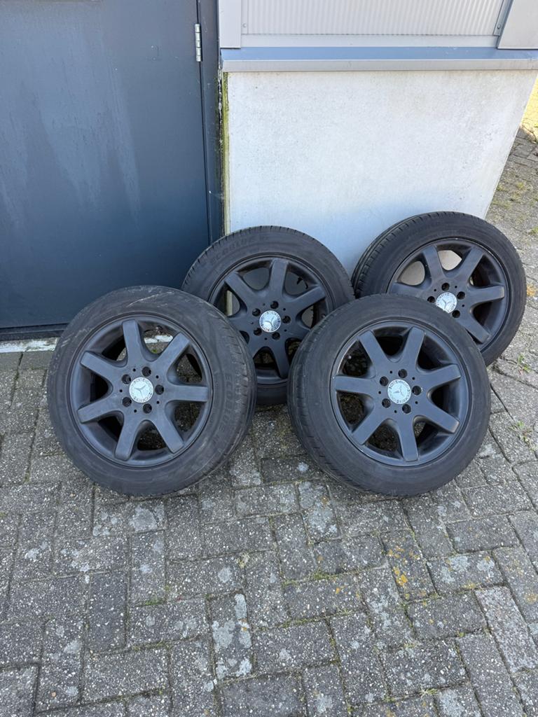 Te koop: 4x Lichtmetalen Velgen 16 inch – 5x112 – 8J ET30, Ophalen, 16 inch, Banden en Velgen, 205 mm