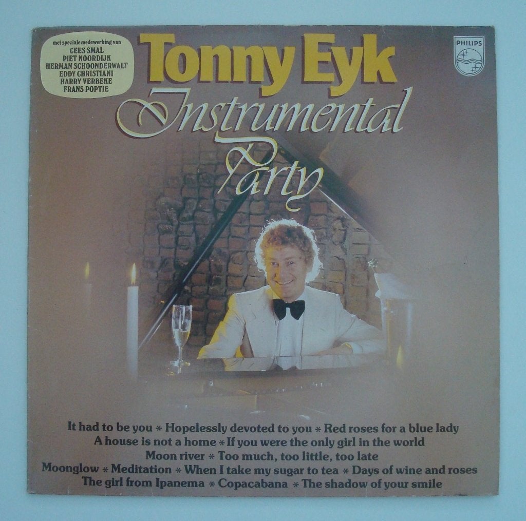 Tonny Eyk - Instrumental Party, originele lp uit 1978, Ophalen, Gebruikt, 12 inch, LP