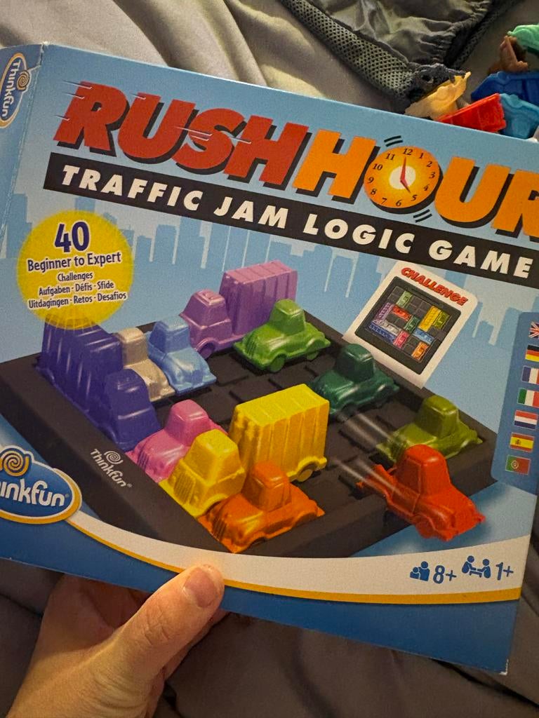 Rush Hour Traffic Jam Logic Game - Denkspel, Ophalen of Verzenden, Gebruikt