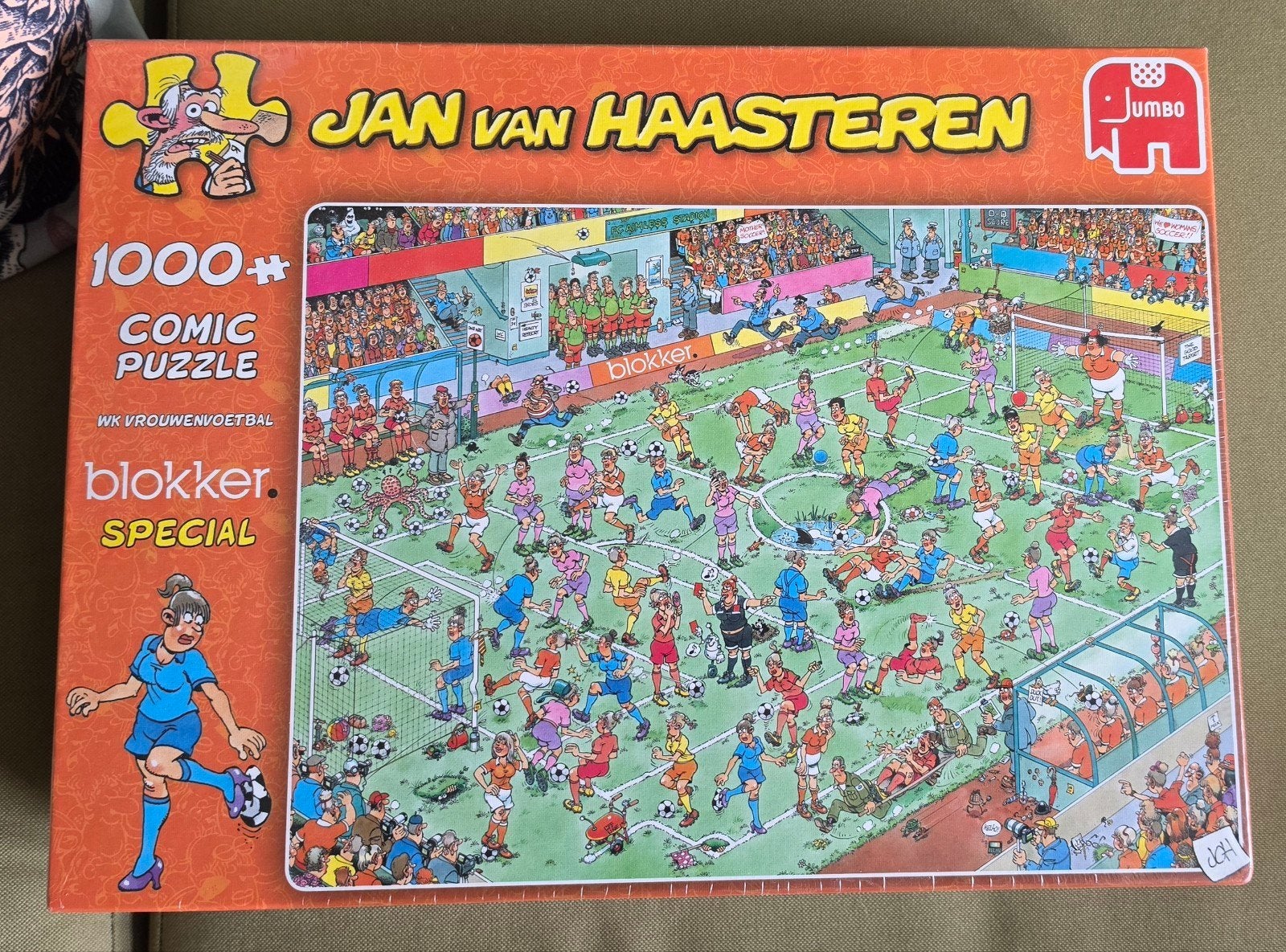 Jan van Haasteren WK Vrouwenvoetbal 1000 stukjes NIEUW, Ophalen, Nieuw