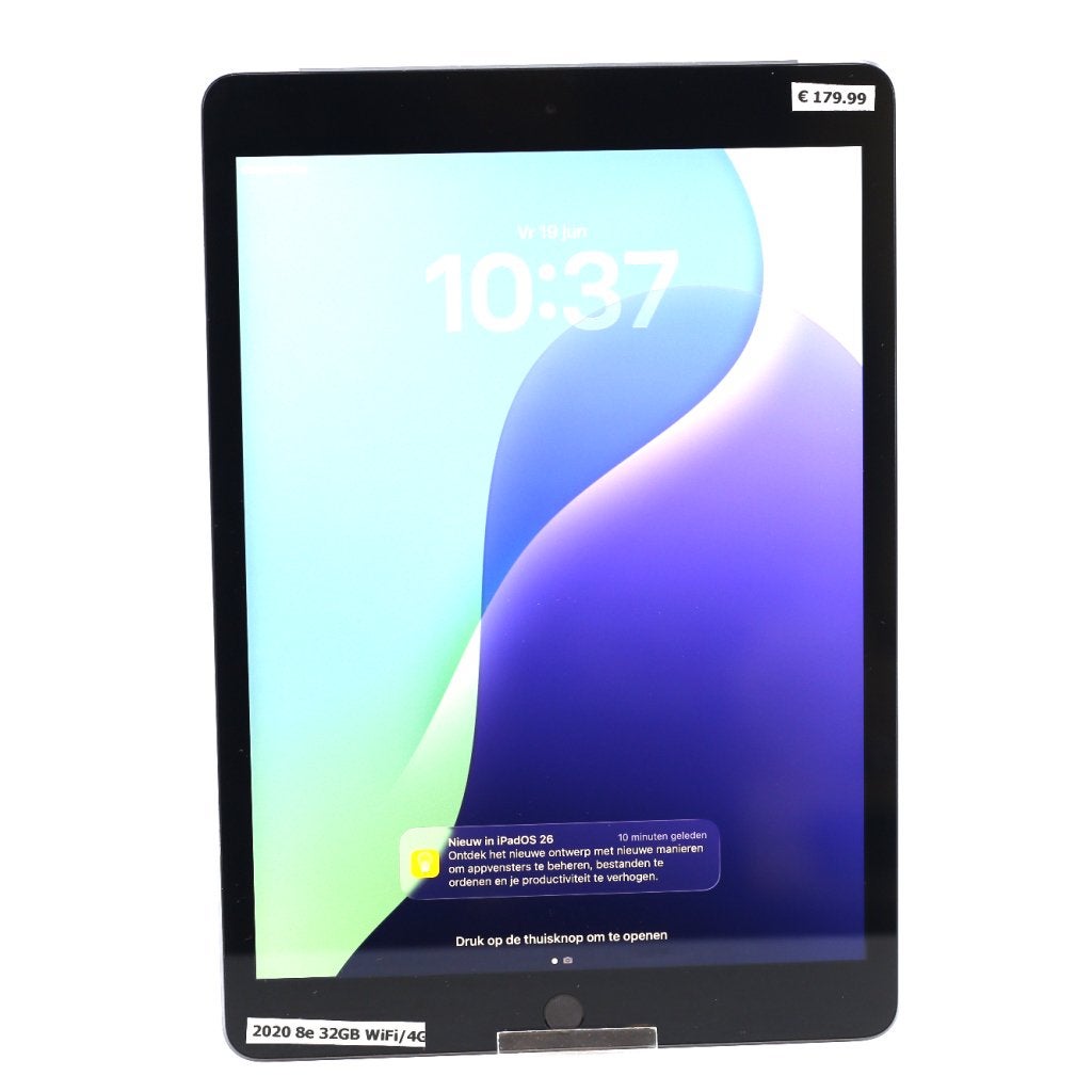 iPad 8e 2020 32GB WiFi/4G Space Gray | Nette Staat, Apple, Gebruikt, Support@apple.com, One Apple Park Way
Cupertino, CA 95014
United States