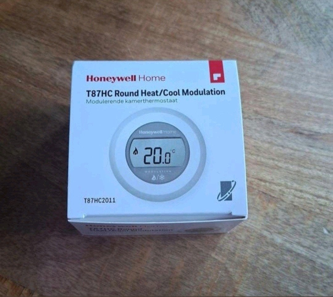 Honeywell Round modulation Heat/Cool, Doe-het-zelf en Verbouw, Thermostaten, Ophalen of Verzenden, Slimme thermostaat, Nieuw