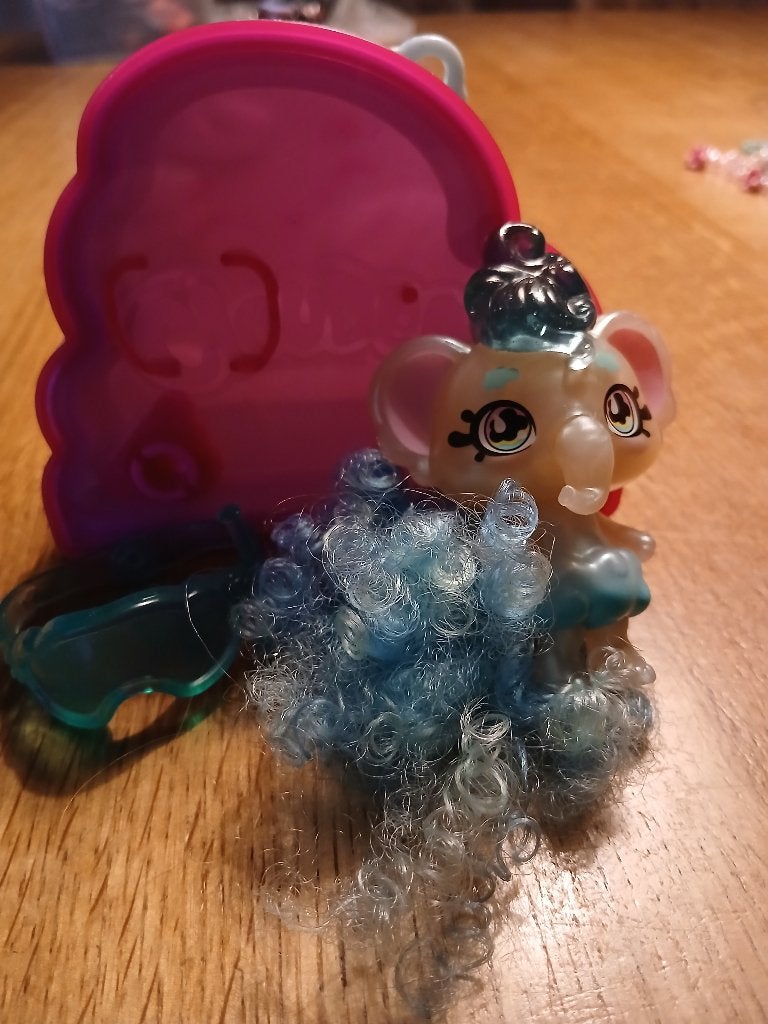 Cloudees olifant figuurtje in bakje, Ophalen of Verzenden, Gebruikt