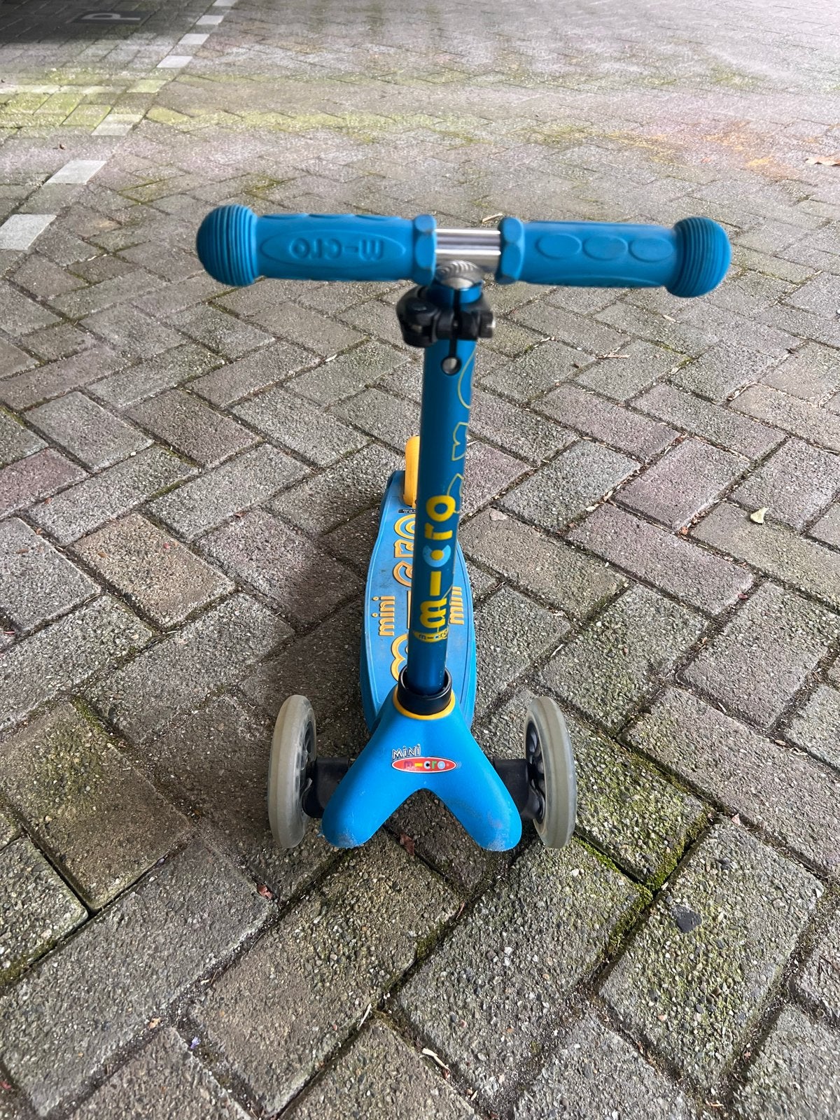 Micro Mini Step Blauw - Perfect voor jonge kinderen, Fietsen en Brommers, Steps, Ophalen, Gebruikt, Gewone step