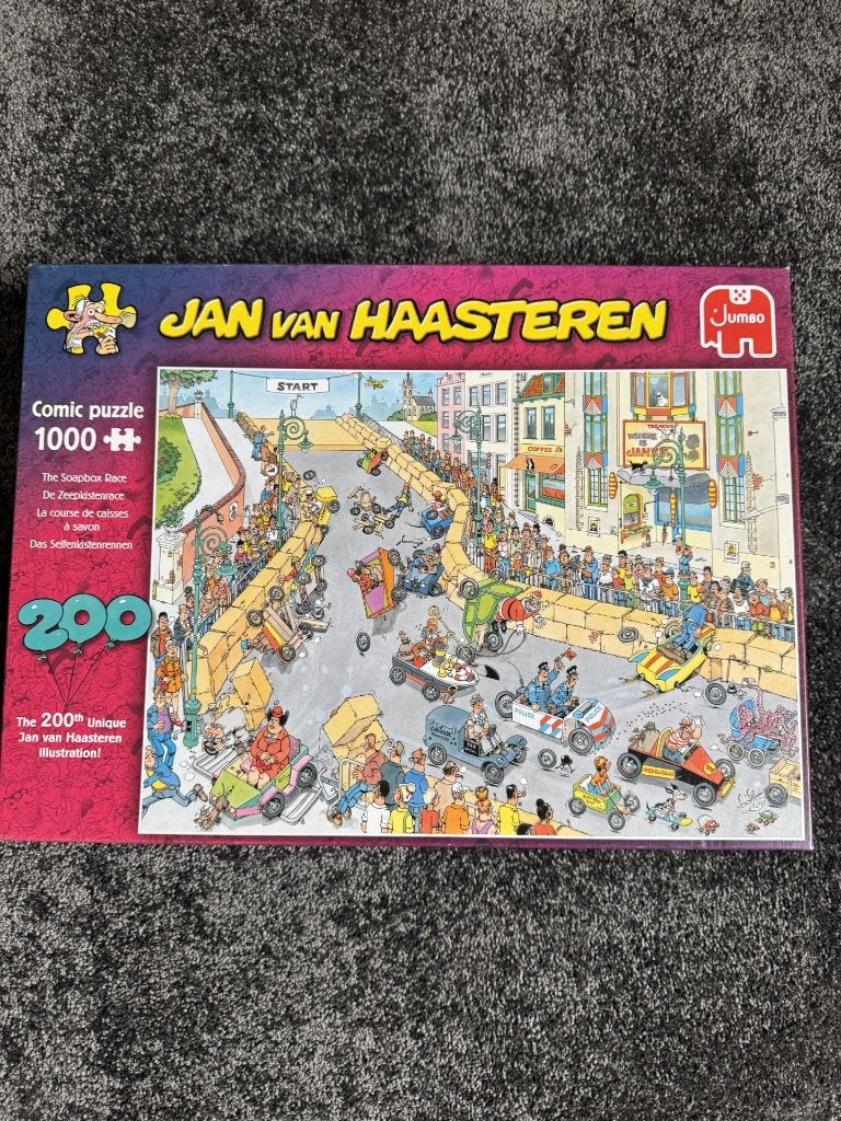 Te koop Jan van Haasteren puzzel, Ophalen of Verzenden, 500 t/m 1500 stukjes, Zo goed als nieuw, Legpuzzel