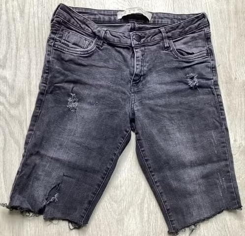 Zwarte spijkerbroek jeans maat 40 Denim & Co, Zwart, Ophalen of Verzenden, Zo goed als nieuw, W30 - W32 (confectie 38/40)