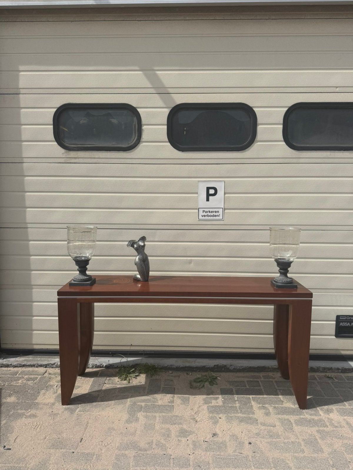 Sidetable kersenhout., Ophalen, Gebruikt