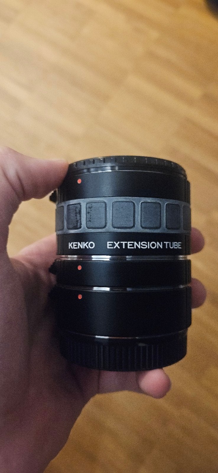 Kenko Extension Tube Set DG 12mm, 20mm, 36mm voor Sony, Overige merken, Ophalen of Verzenden, Zo goed als nieuw, Autofocus