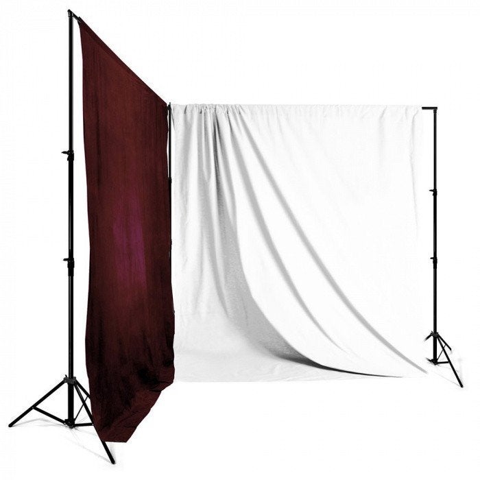 Savage universal background stand. Met zwart en wit doek, Ophalen, Zo goed als nieuw, Achtergrond