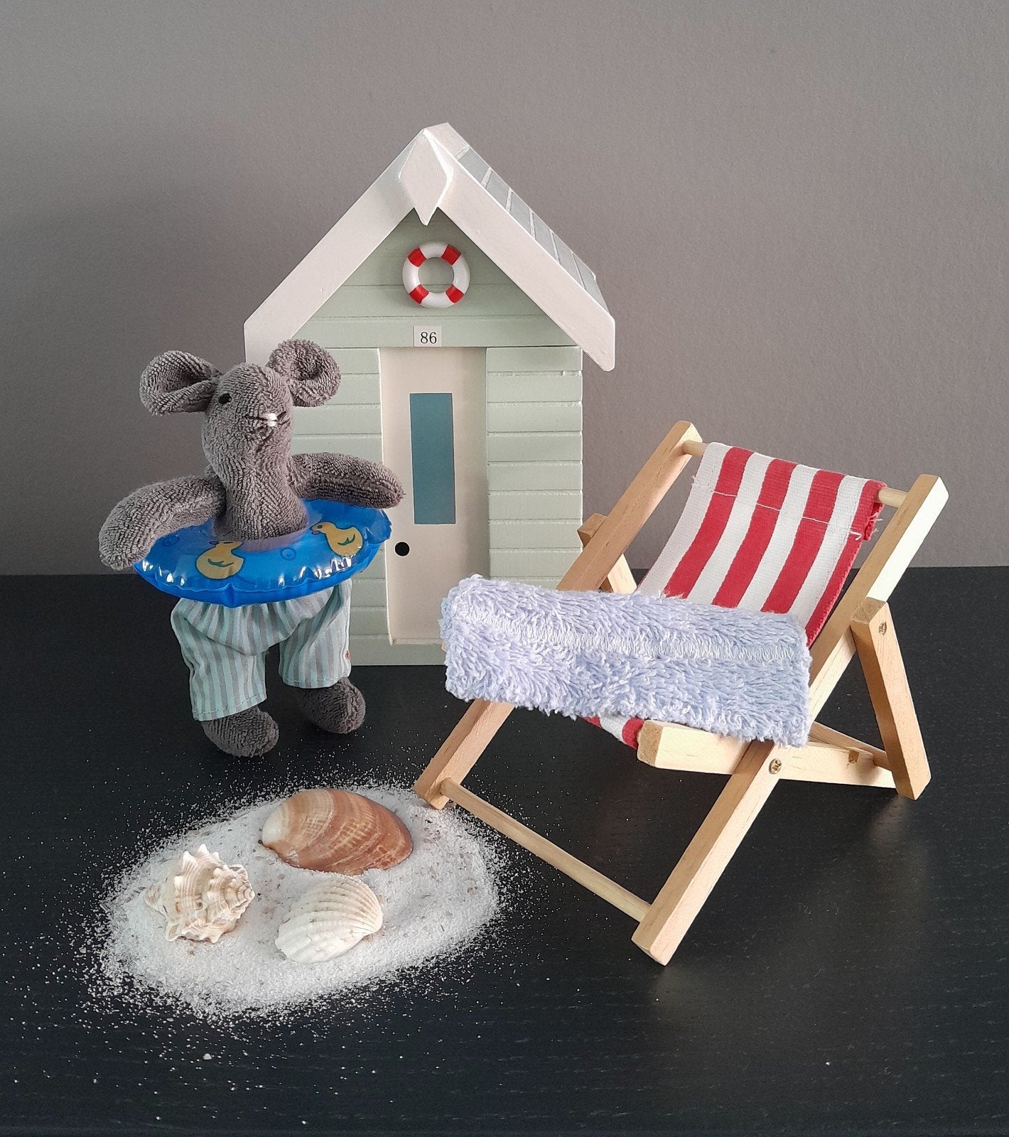 Speelgoed strandhuisje met muisje, Kinderen en Baby's, Ophalen of Verzenden, Poppenhuis