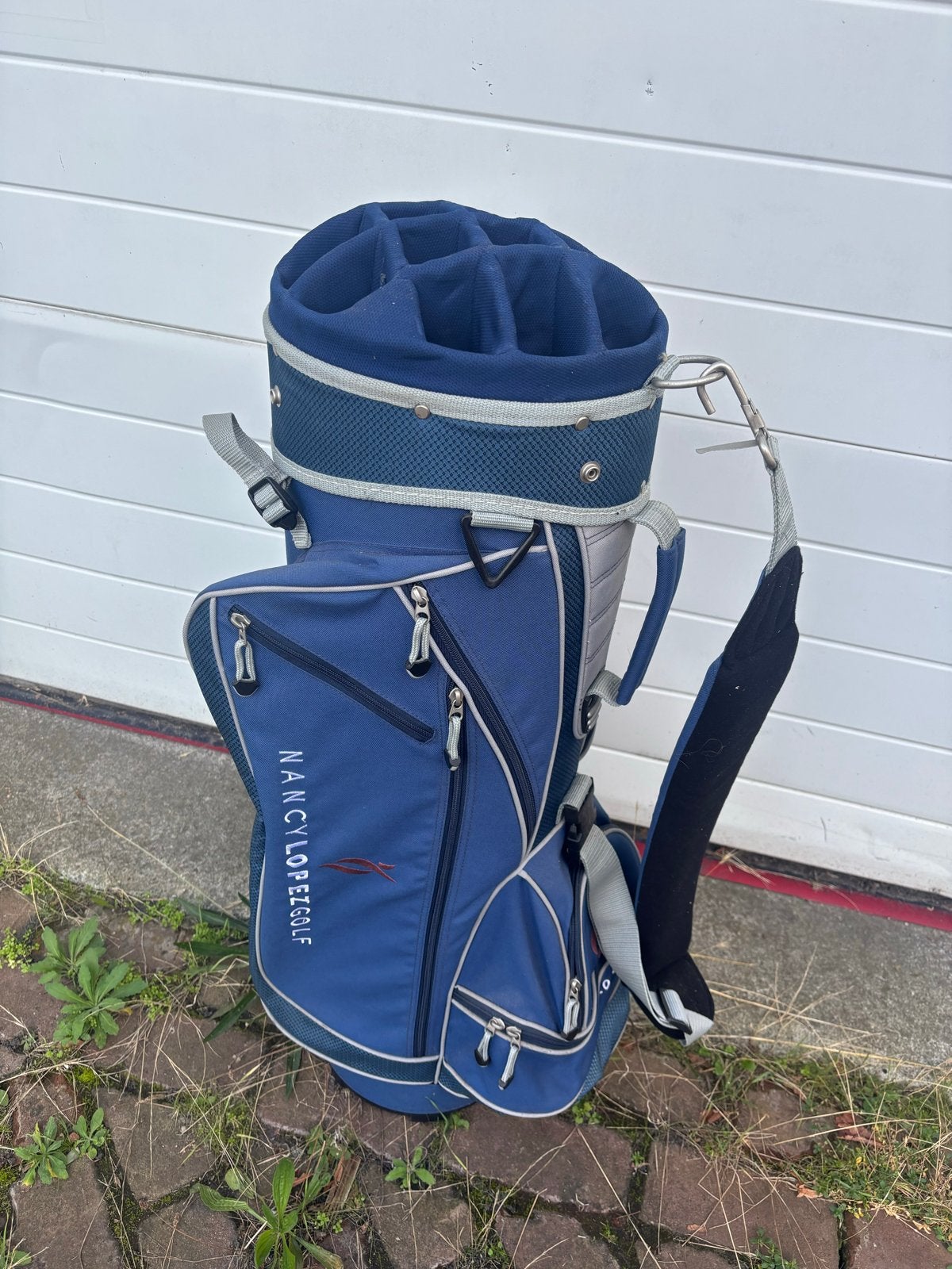 Nancy Lopez Golf Golftas - Blauw, Zo goed als nieuw, Sport en Fitness, Ophalen of Verzenden, Zo goed als nieuw, Tas, Overige merken