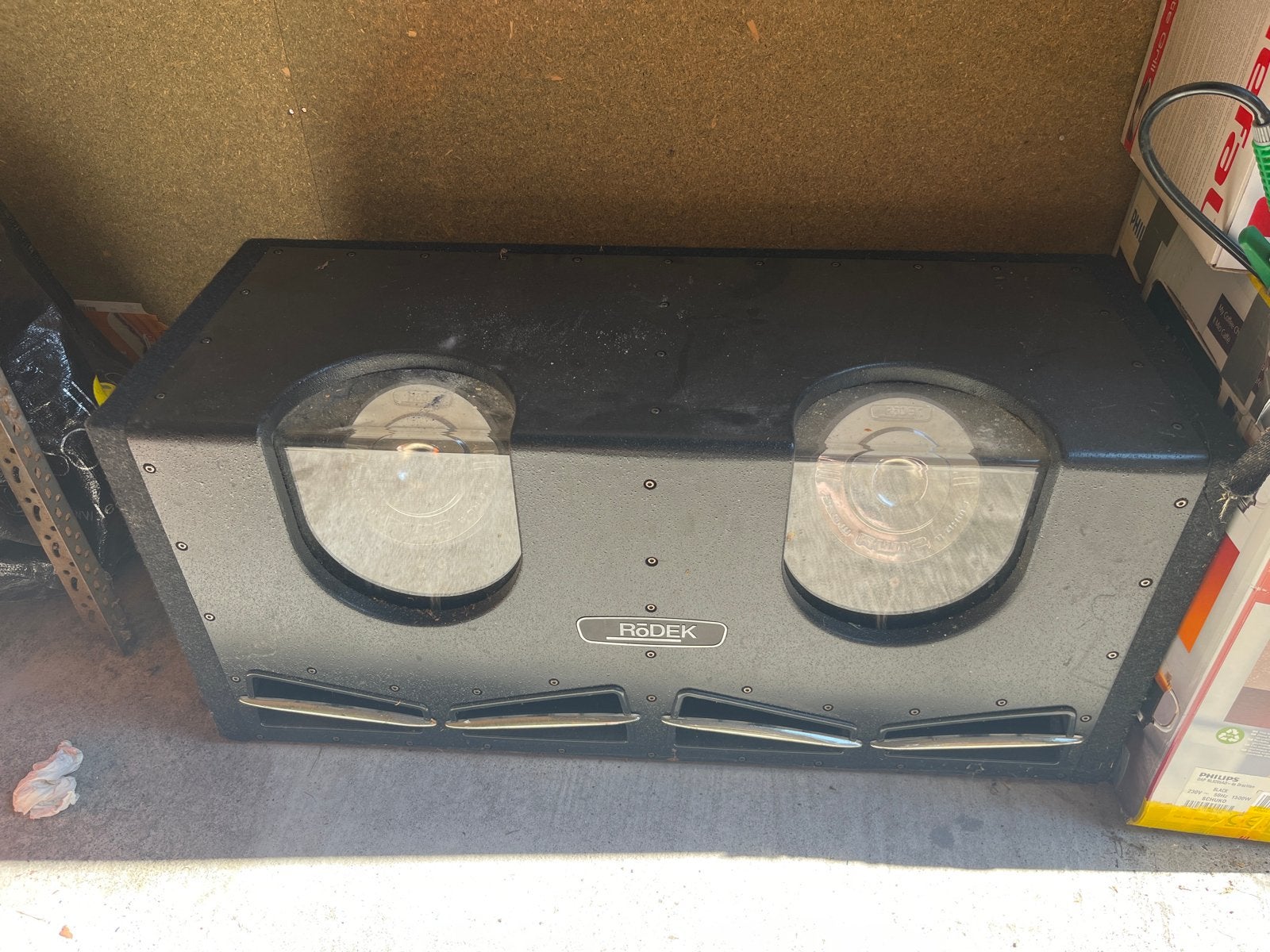Rodek subwoofer, Auto diversen, Ophalen, Gebruikt