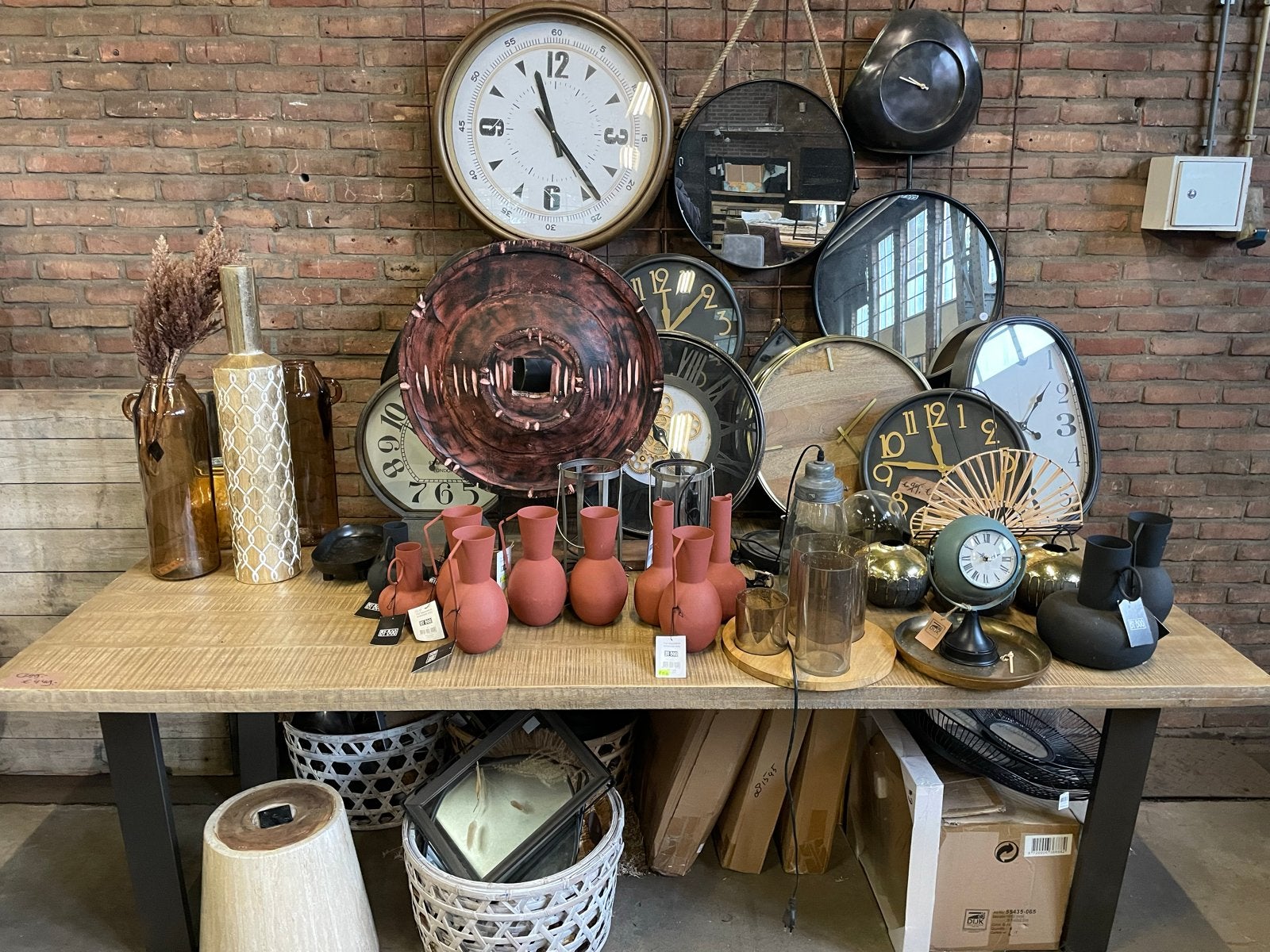 Partij nieuw decoratiemateriaal voor huis en tuin, Ophalen, Nieuw, Modern, Glas