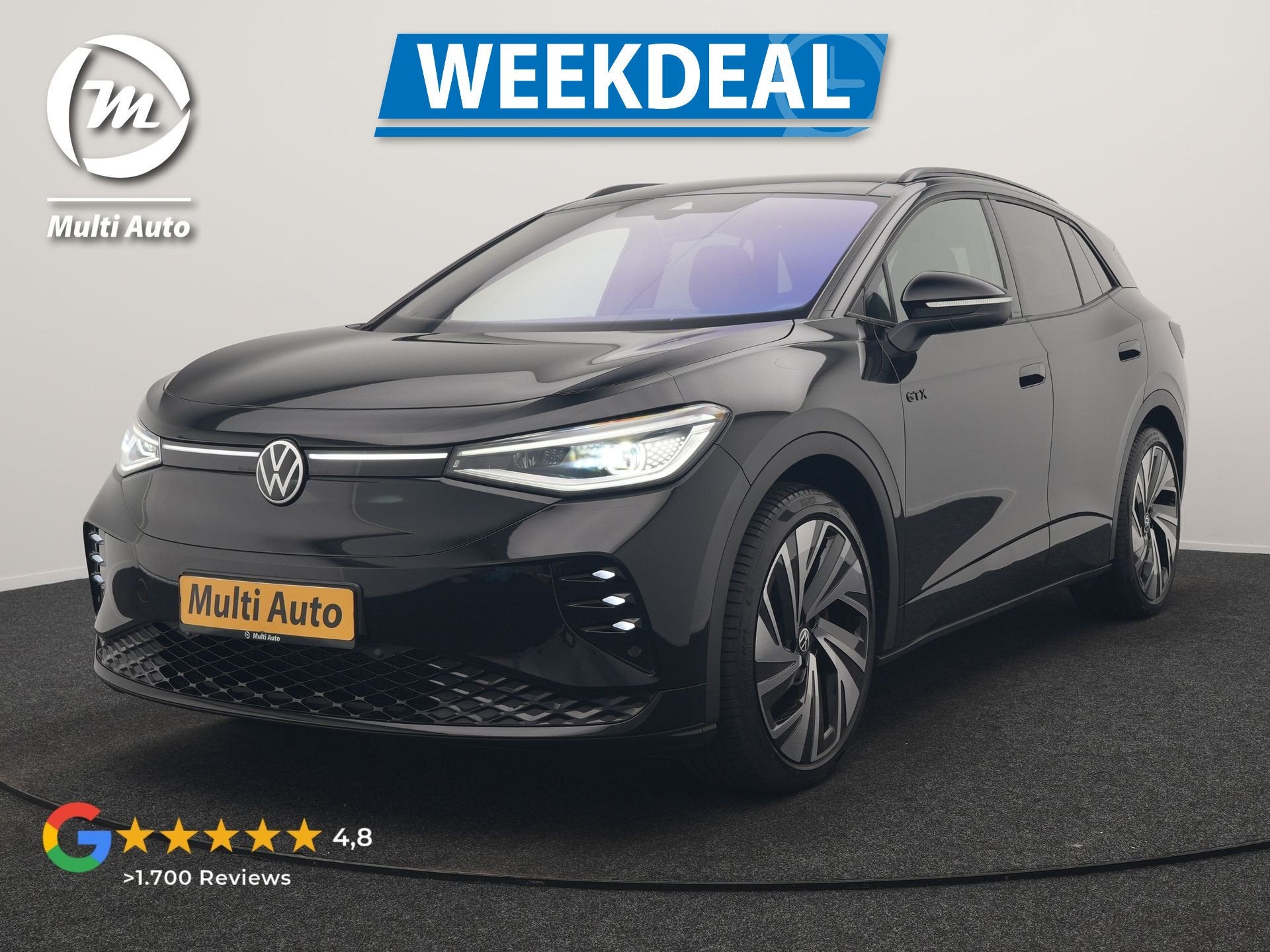 Volkswagen ID.4 GTX 4Motion 77 kWh 300pk Dealer O.H. | SOH 9, Auto's, Automaat, Dealer onderhouden, Automatische klimaatregeling