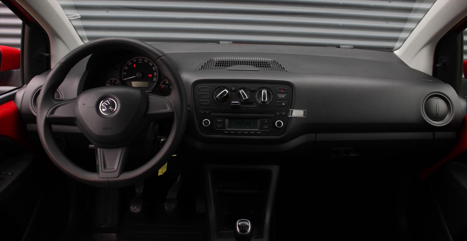 Skoda Citigo 1.0 Greentech Active I Airco I Elek. Ramen I, Stof, Gebruikt, Bedrijf, Handgeschakeld