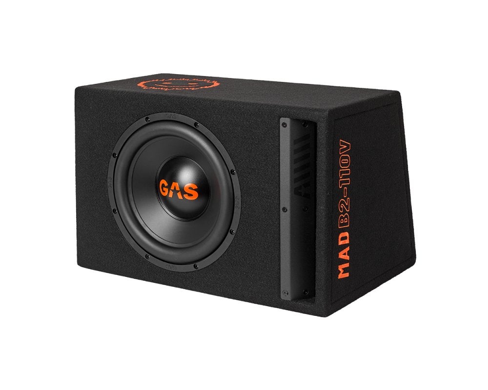 GAS Audio POWER MAD B2-110V 10 inch ported subwoofer, Info@optimount.nl, Nieuw, Ophalen of Verzenden, Anholtseweg 48A 7091 HB DINXPERLO