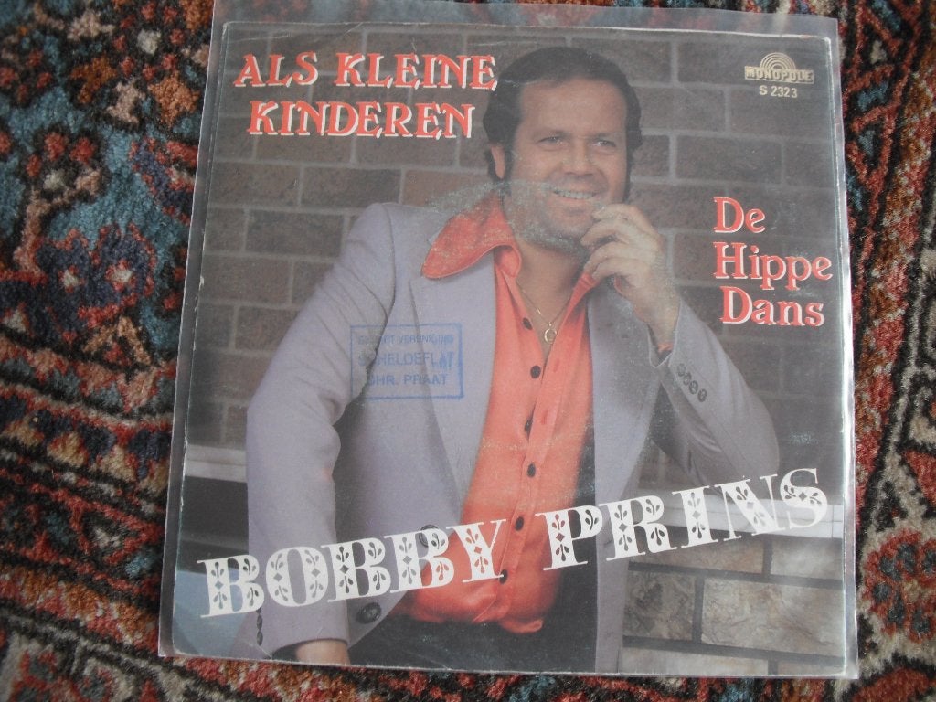 Bobby Prins - Als kleine kinderen (nl), Cd's en Dvd's, Ophalen of Verzenden, Zo goed als nieuw, 12 inch, Levenslied of Smartlap