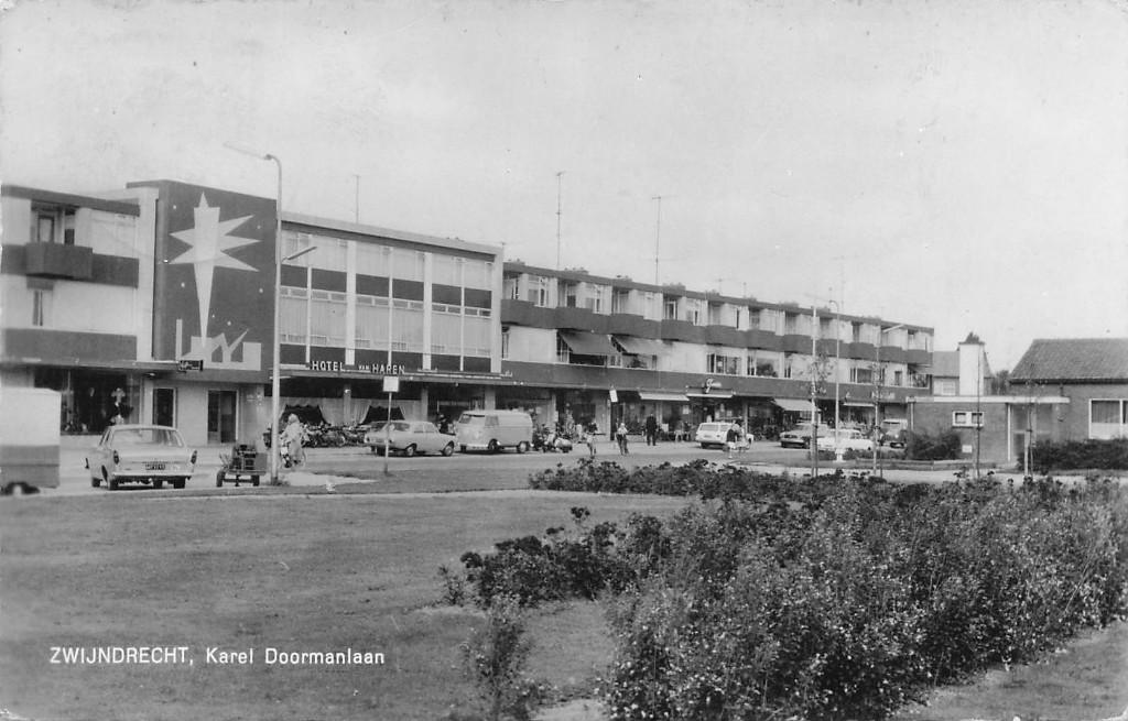 JO632 Zwijndrecht Karel Doormanstraat 1965, Verzenden, 1960 tot 1980, Gelopen, Zuid-Holland
