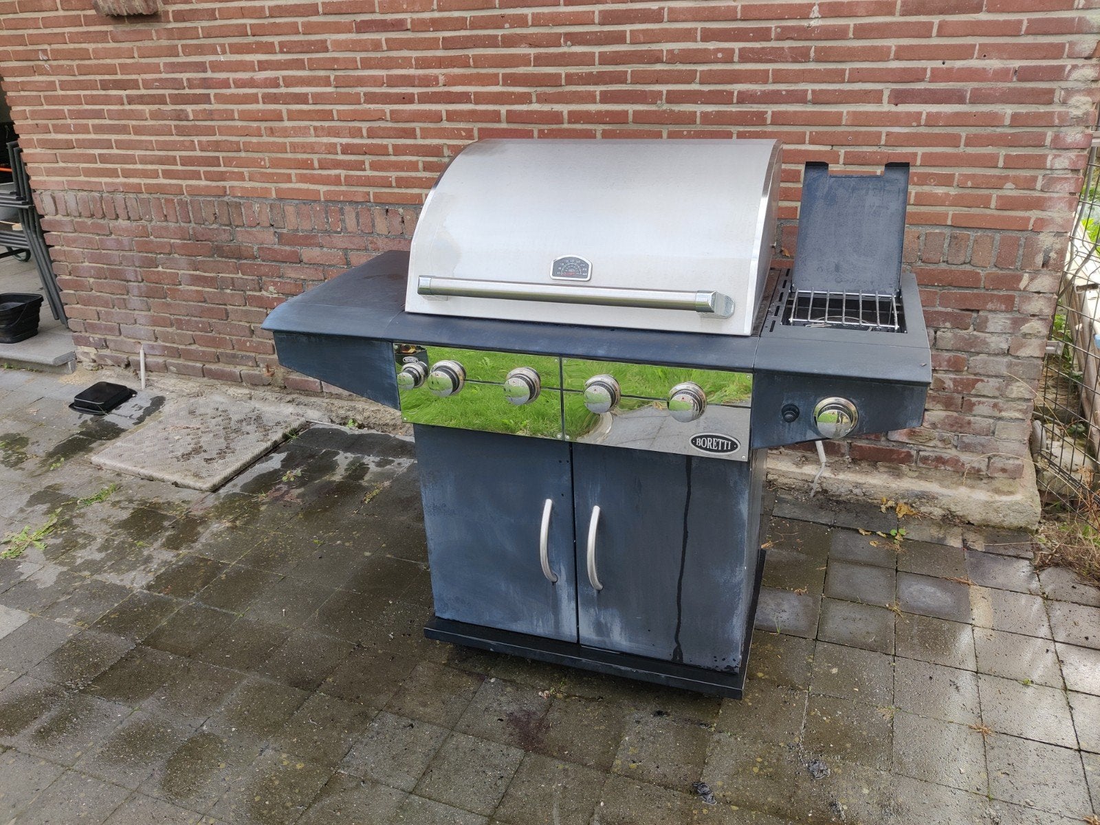 Boretti Gas BBQ - Da Vinci Nero, Tuin en Terras, Ophalen, Gebruikt, Boretti
