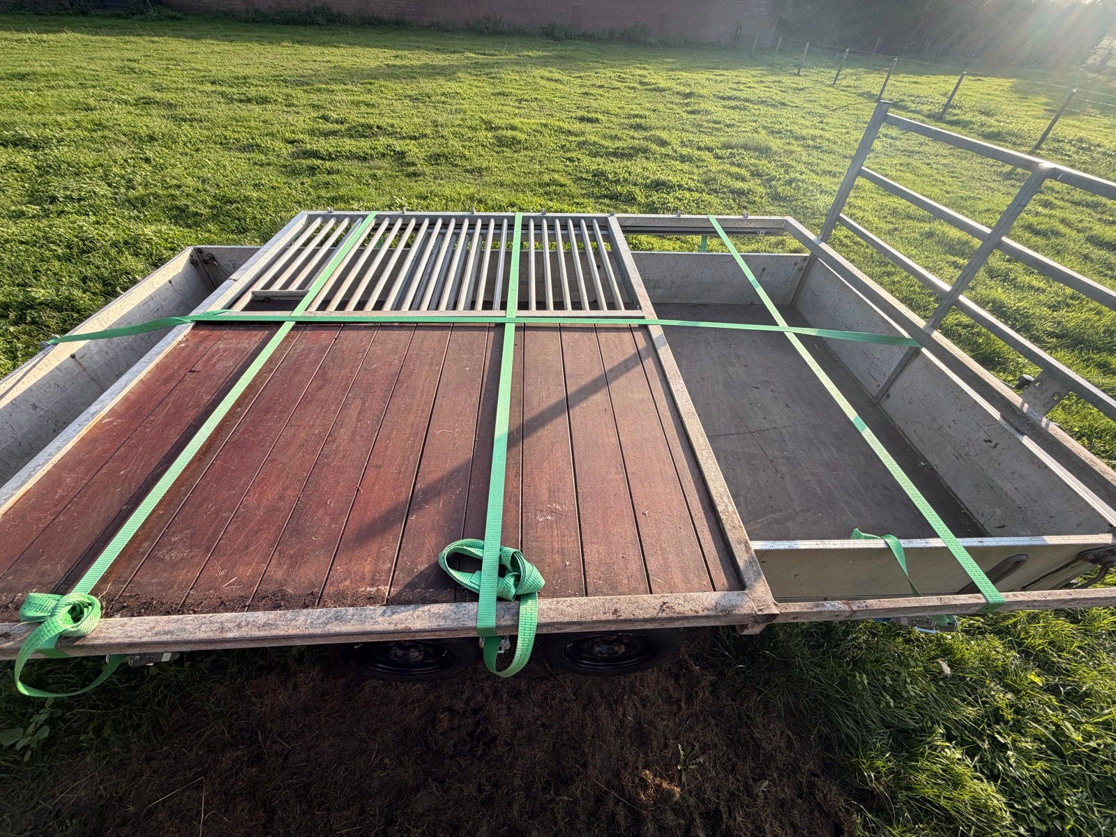 Stal voorwand met schuifdeur, Dieren en Toebehoren, Stalling