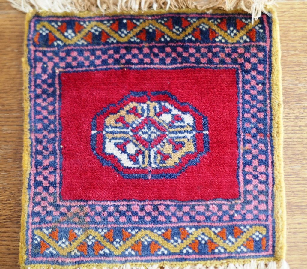 Antieke Perzische tafelkleedjes, Gebruikt, Minder dan 50 cm, Ophalen of Verzenden, Zwart