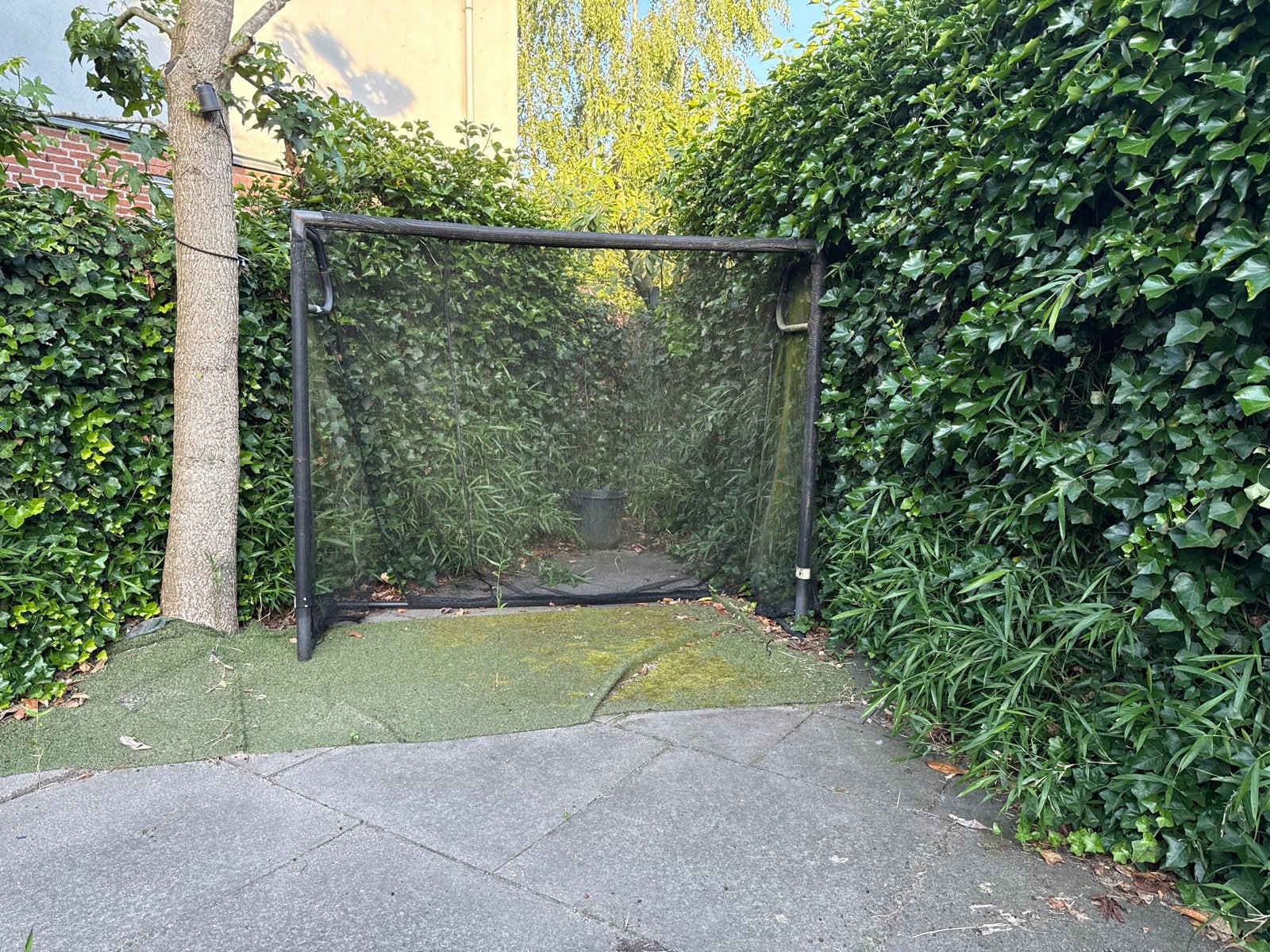 Voetbaldoel voor tuin of straat, Sport en Fitness, Voetbal, Ophalen, Gebruikt, Overige typen