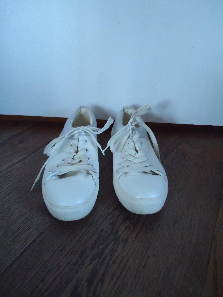 Wit/grijze Yaya sneakers maat 38, Wit, Ophalen of Verzenden, Sneakers of Gympen, Yaya