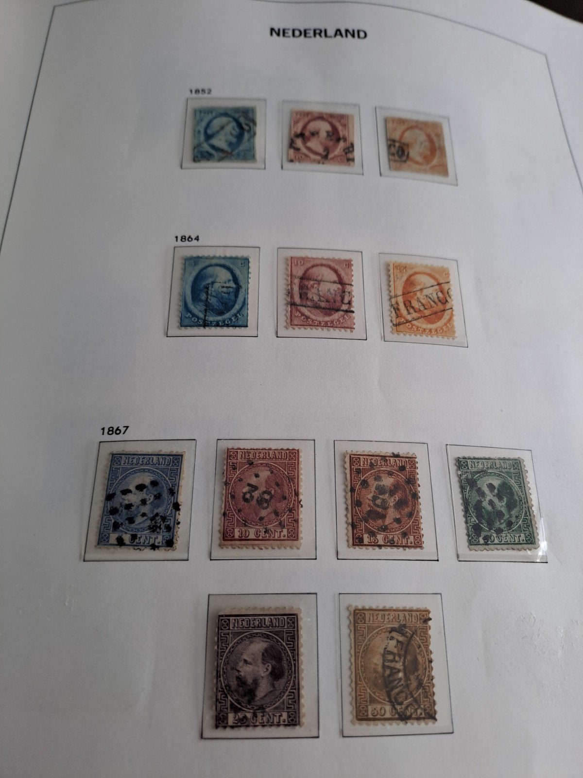 Album nederland 1852-1974, Ophalen of Verzenden, Nederland