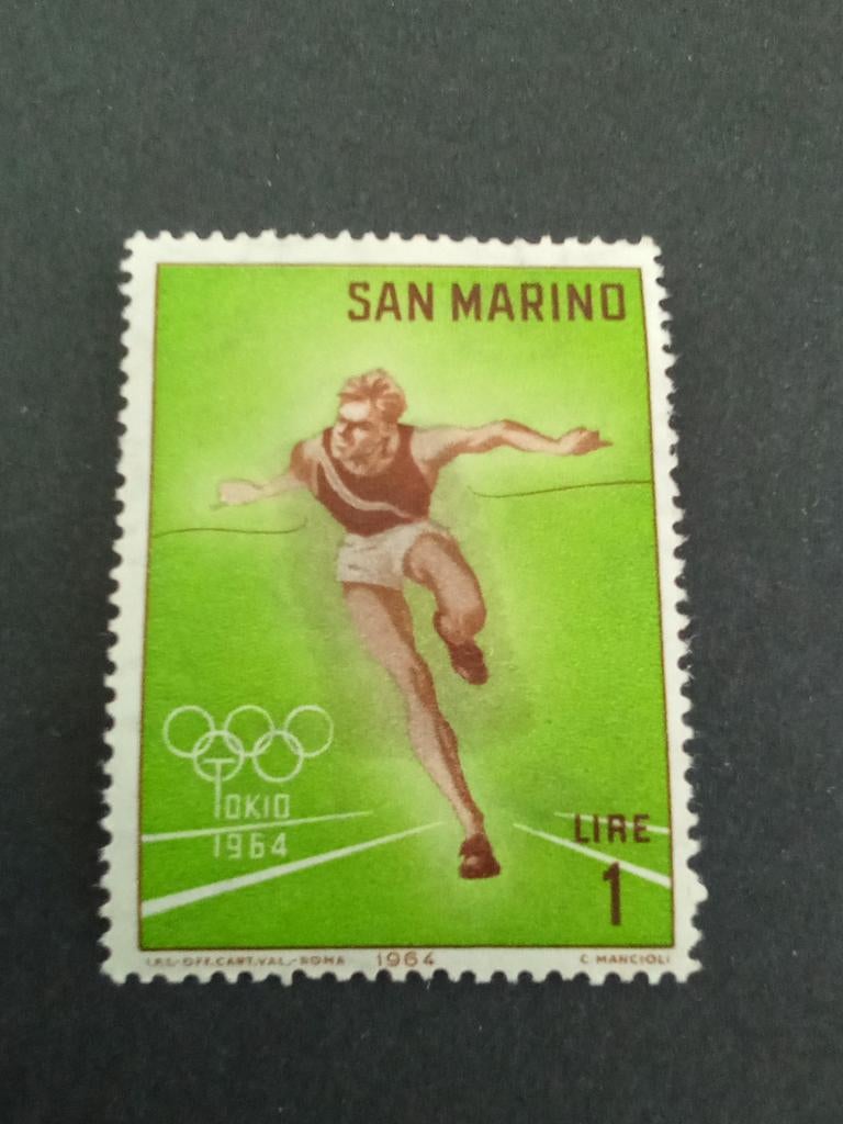 San Marino 15 - Olympische Spelen Tokio 1964, Postzegels en Munten, Verzenden, Sport