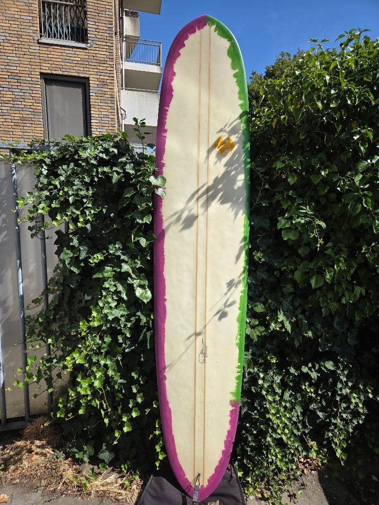 Longboard Retro Movement 9'3", Watersport en Boten, Golfsurfen, Ophalen, Gebruikt, Longboard, Met koord