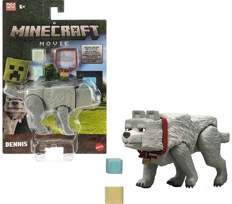Minecraft: Actiefiguur Dennis de Wolf, ., Jongen of Meisje, Nieuw, Ophalen of Verzenden