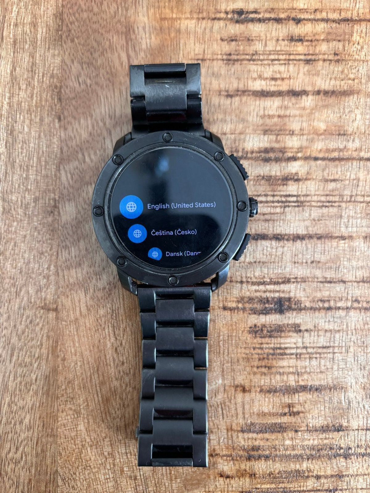 Diesel DW1001 Smartwatch - Zwart, Gebruikt, Hartslag, Zwart, Ophalen of Verzenden