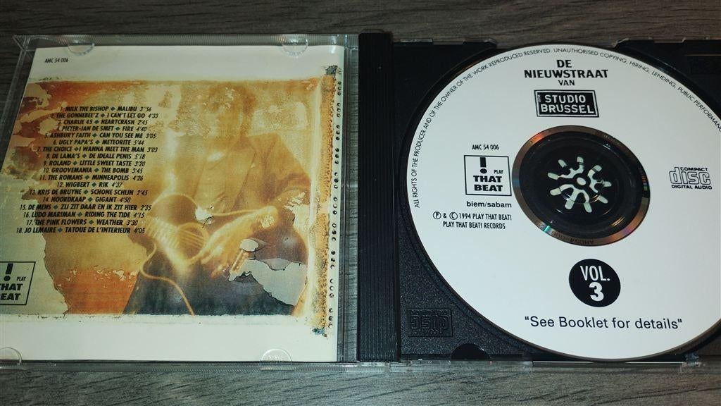 De Nieuwstraat Van Studio Brussel - Vol. 3, Cd's en Dvd's, Ophalen of Verzenden, Zo goed als nieuw, Poprock