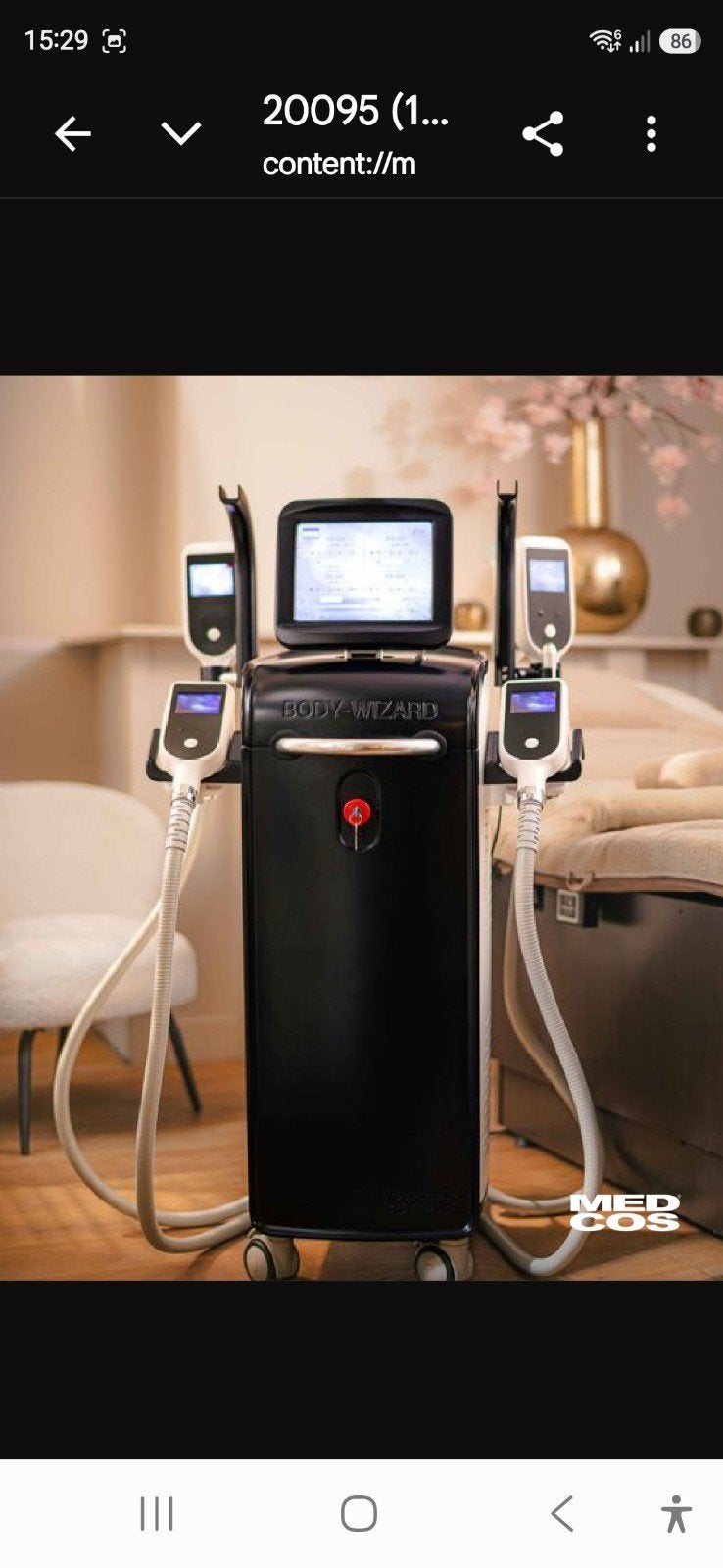 Duo Cryolipolyse MedCos 360 graden Koppen, Overige