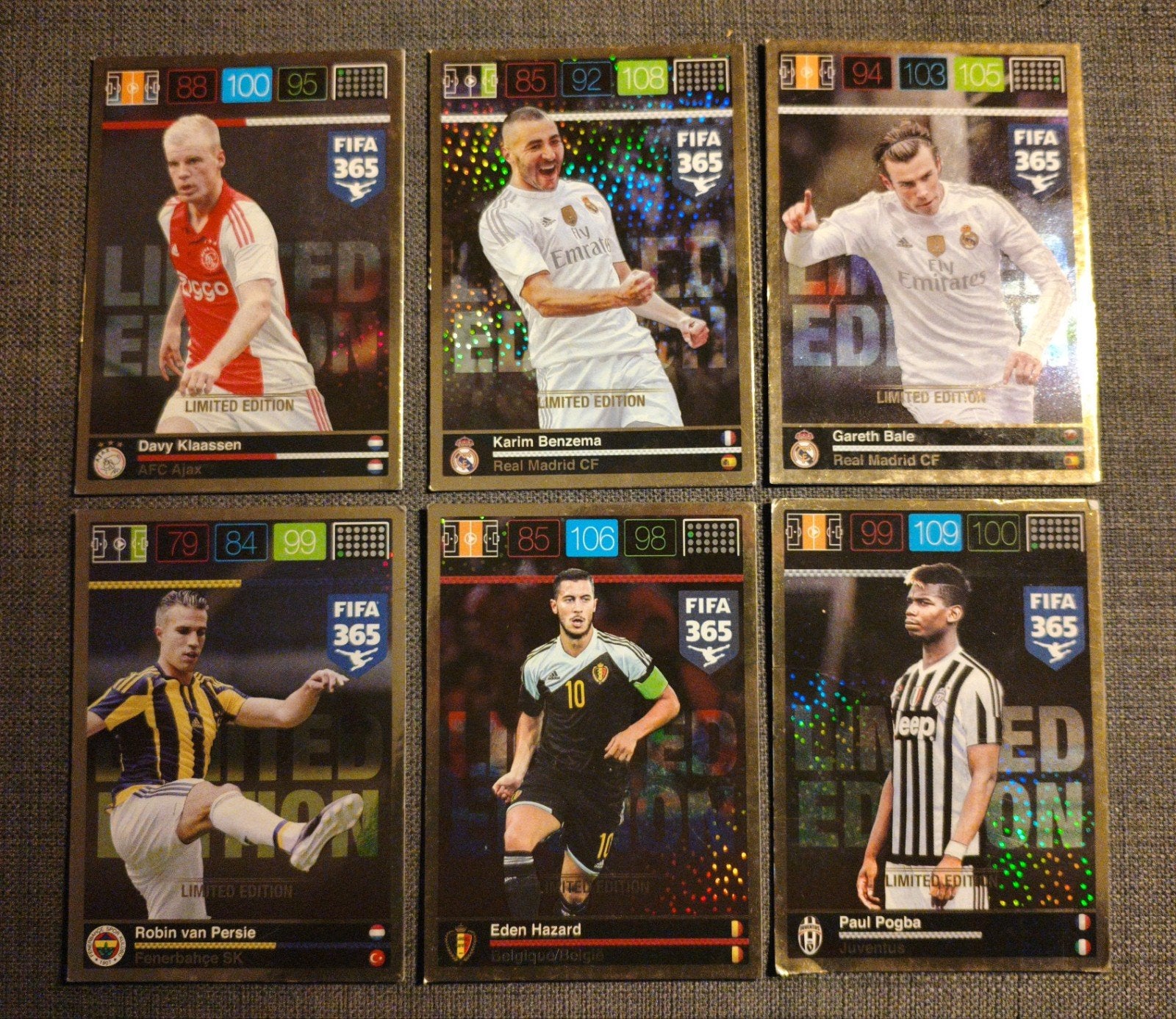 Collectie Voetbalkaarten (INCL. LIMITED EDITION & XXL), Hobby en Vrije tijd, Ophalen, Gebruikt, Meerdere plaatjes