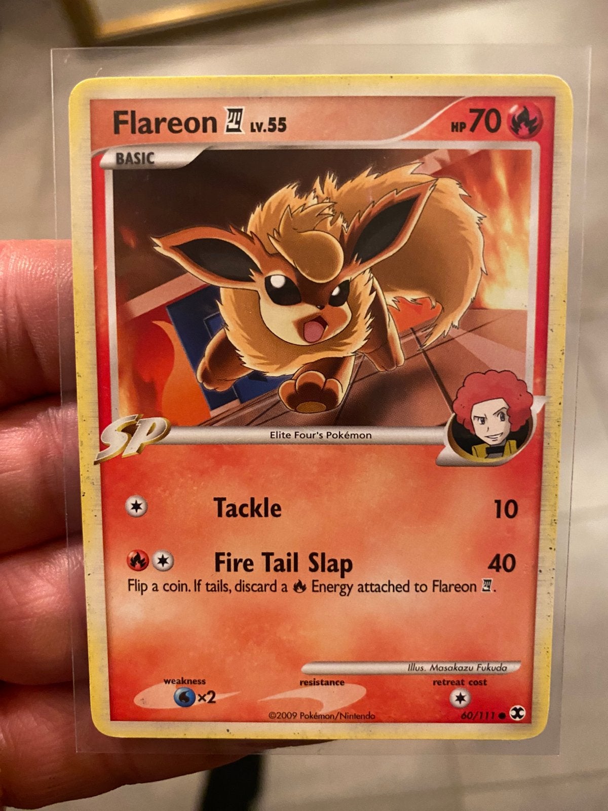 Flareon vintage kaart, Hobby en Vrije tijd, Verzenden, Zo goed als nieuw