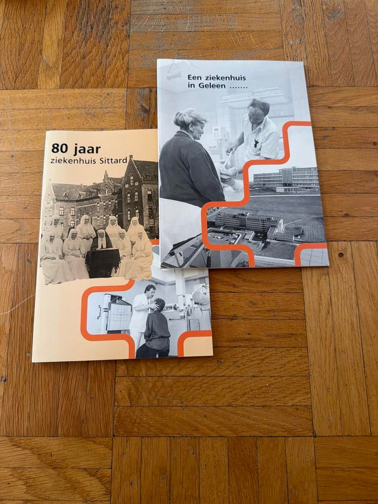 2 boeken: 80 jaar ziekenhuis Sittard & Een ziekenhuis in Gel, Boeken, Ophalen of Verzenden, Zo goed als nieuw