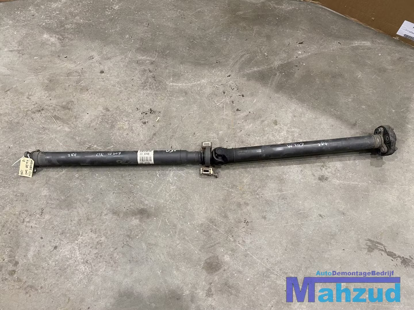 MERCEDES CLK W209 W203 C209 1.8 cardanas tussenas 2034105706, Gebruikt, Mercedes-Benz AG, Mercedes-Benz, Ophalen of Verzenden