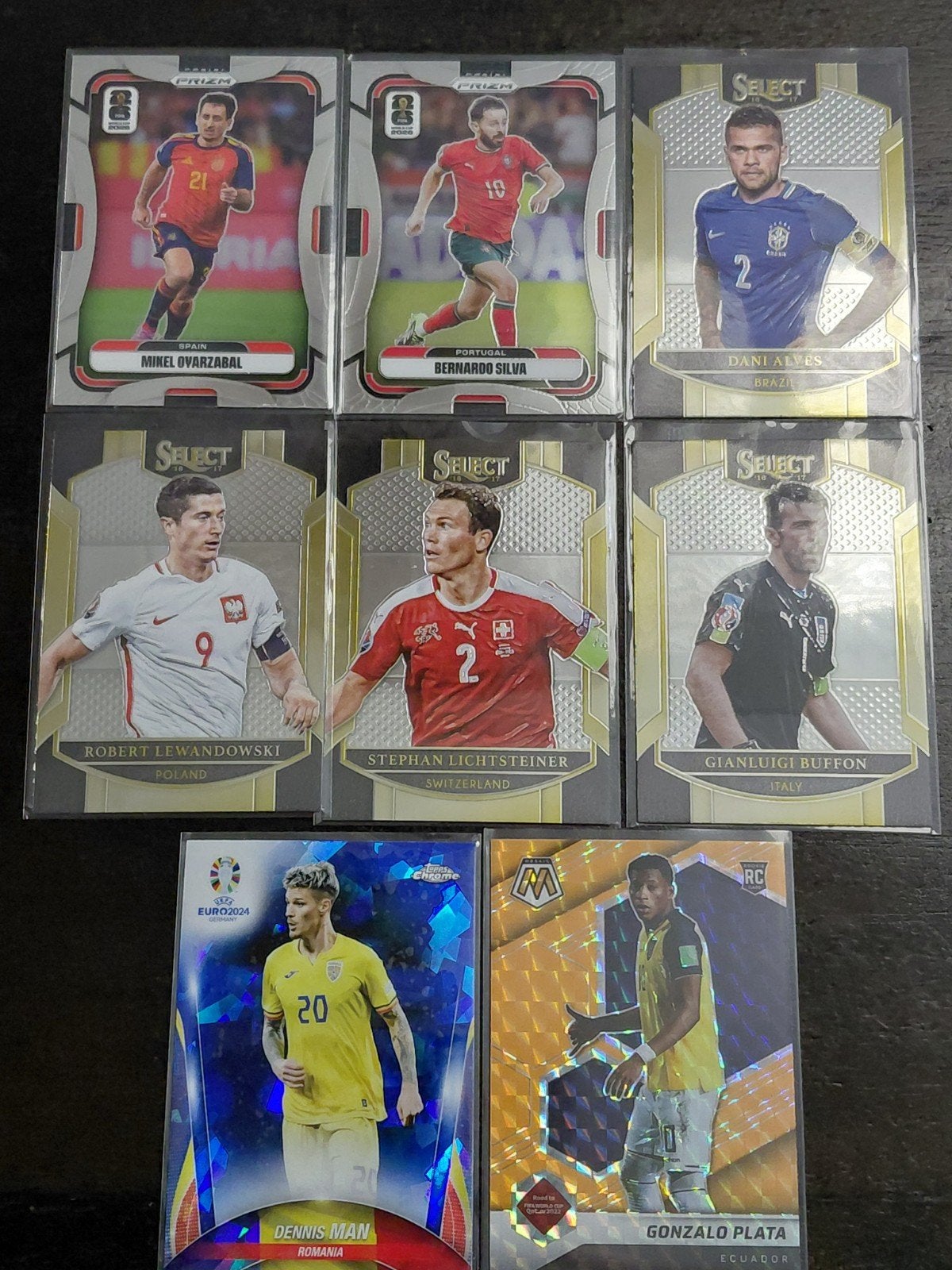 Voetbal Spelerskaarten Collectie: Panini Prizm & Select, Ophalen of Verzenden, Zo goed als nieuw, Buitenlandse clubs, Spelerskaart