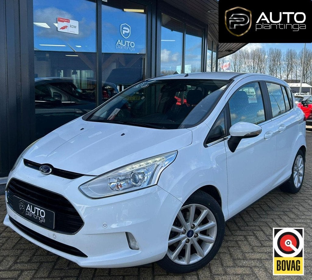 Ford B-Max 1.0 EcoBoost Titanium 101PK | Zeer Nette Staat |, Auto's, Ford, Voorwielaandrijving, Euro 5, Gebruikt, 750 kg