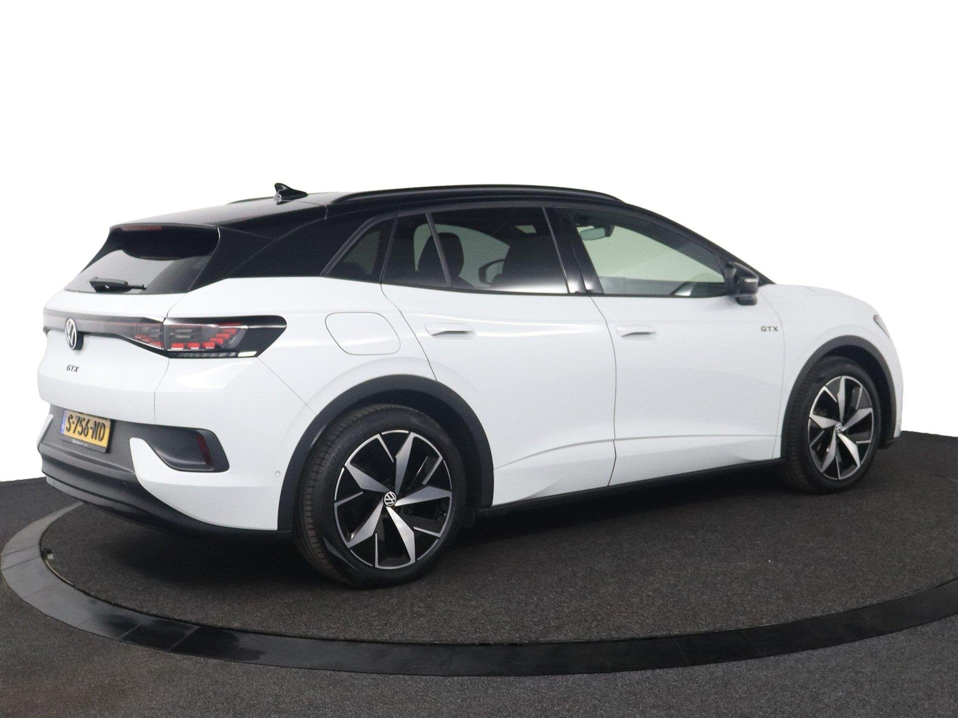 Volkswagen ID.4 GTX 4Motion 77 kWh |NAP|1e eigenaar|91,4% SO, Stof, Gebruikt, 33 min, Wit