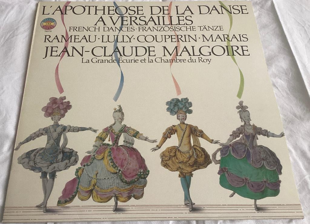 L'Apothéose De La Danse A Versailles Rameua Lully e.a. CD, Cd's en Dvd's, Gebruikt, Opera of Operette, Ophalen of Verzenden, 12 inch