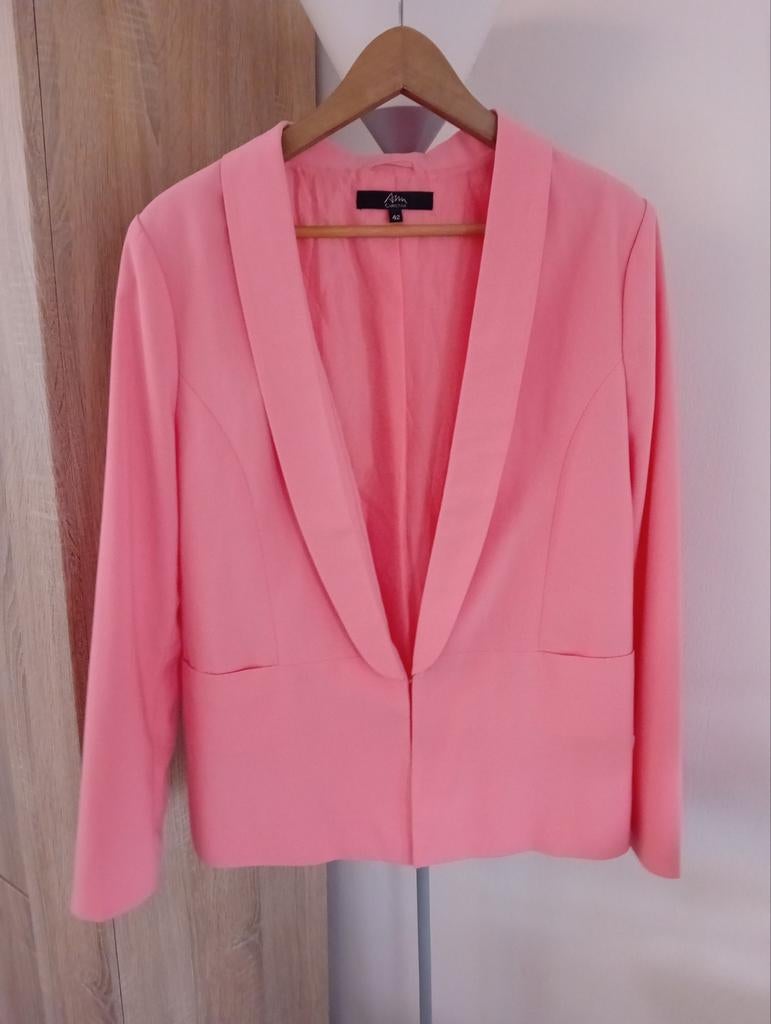 Ann Christine Koraal Blazer Maat 42, Overige kleuren, Maat 42/44 (L), Nieuw, Ophalen of Verzenden