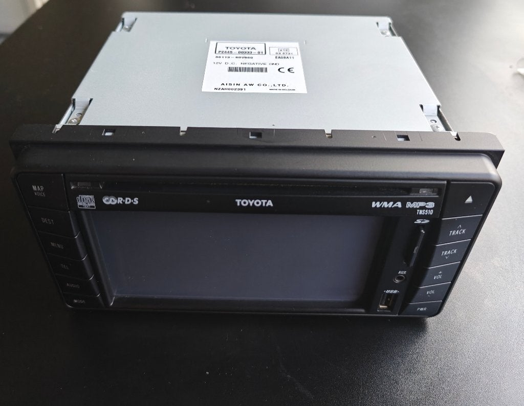 Toyota TNS510 Radio/Navigatie Unit, Ophalen, Zo goed als nieuw