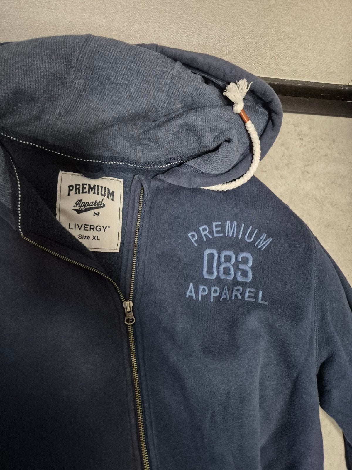 heren vest, Ophalen