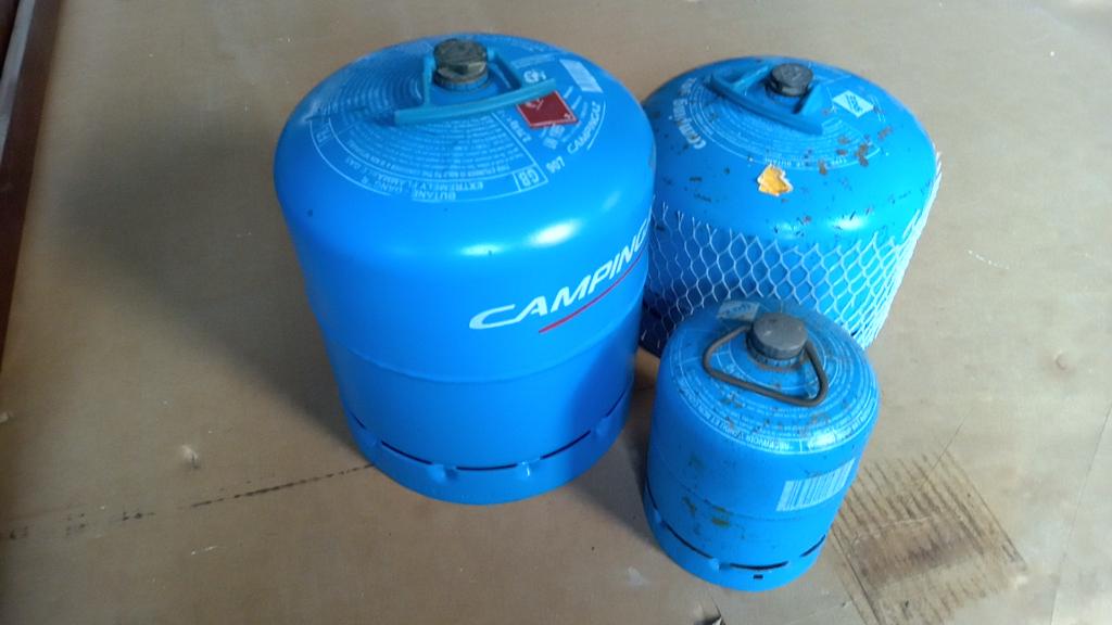 Campinggaz gasfles, Ophalen of Verzenden, Gebruikt