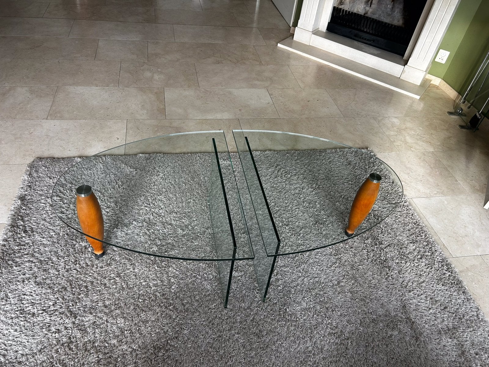 Salontafel, Huis en Inrichting, Tafels | Salontafels, Ophalen, Gebruikt, 50 tot 100 cm, 100 tot 150 cm